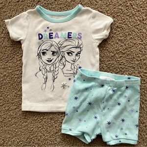 Baby GAP Frozen Pajama Set 12-18M